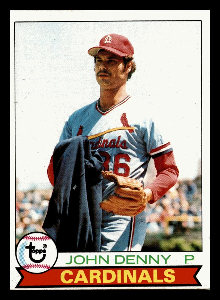 John Denny 1979 Topps #59 St. Louis Cardinals Vintage VG - Image 1 of 2