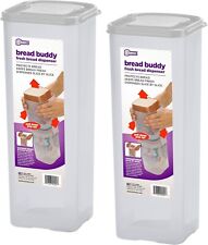 Buddeez Bread Buddy Bread Box (Pack of 2) – Bread Container for Storage