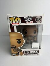 Funko Pop WWE Wrestling The Rock #03 Vaulted Vinyl Figure W/Protector