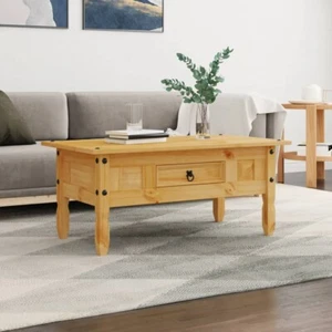 vidaXL Coffee Table Mexican Pine Corona Range 100x55x44 cm - Picture 1 of 9