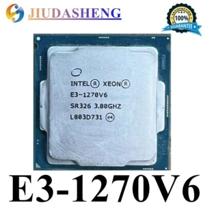 Intel Xeon E3-1270 v6 SR326 3.80GHz 8MB Quad Core LGA1151 CPU Processor 1270V6 - Picture 1 of 1