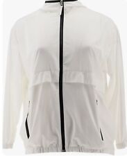 Nuage Insect Repellent Packable Zip-Front Jacket Off White X-Small A393598 New