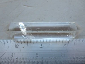 266 SHAPED & POLISHED DOUBLE TERMINATED QUARTZ. PRETTY DISPLAY OR METAPHYSICAL - Picture 1 of 3