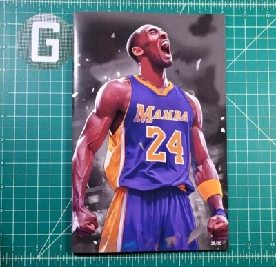 Kobe Bryant #1 (2024) NM Tribute Secret Mamba Virgin Variant St. Jepan LTD 30 - Image 1 of 4