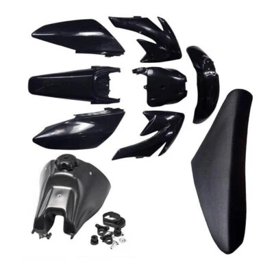 Plastics Fairing Kit Gas Tank & Seat for CRF70 XR70 Taotao DB17 Dirt Bike 140CC - Image 1 of 4