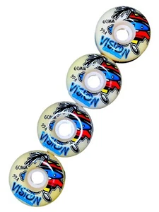 Vintage 1980’s Vision Skateboard Wheels 99A 60mm NOS Powell Peralta Santa Cruz - Bild 1 von 12