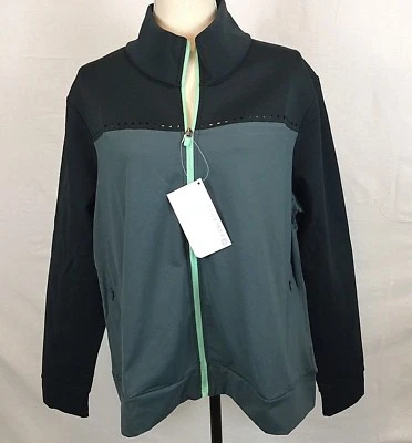 Fabletics Cleo Jacket Womens 3X 22 Plus Compression Athletic Athleisure NWT - Image 1 of 4