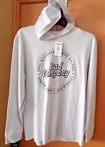 Bad Company~Camiseta con capucha manga larga~Tallas para hombre~Nueva con etiquetas - Imagen 1 de 2
