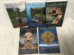 THE NORSEMAN SAGA SERIES VIKING AGE IRELAND James L. Nelson BOOKS 1 THRU 5 - Bild 1 von 8