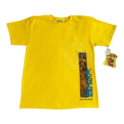 Camiseta De Colección Scooby Doo Juvenil XL 2001 Tech Crew Band Cartoon Network Camiseta Nueva Con Etiquetas Foto 1 de 4