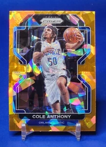 Cole Anthony 2021-22 Prizm #121 Orange Ice - Picture 1 of 2