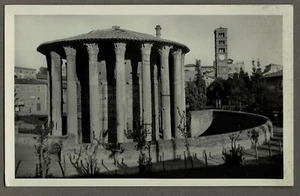 Echtfoto-AK ROM / FORUM BOARIUM: VESTA-TEMPEL, ungelaufen, um 1930 - Bild 1 von 2