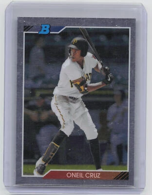 2020 Bowman Heritage #92CP-OC Oneil Cruz Chrome Prospects - Image 1 of 2