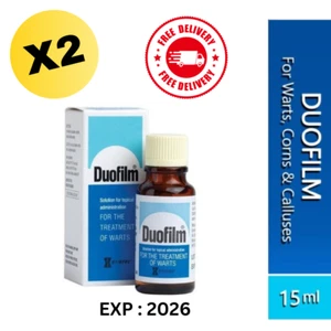 2x DUOFILM Solution 15ml For Remove Warts Corns Calluses with Salicylic Acid - Picture 1 of 8
