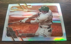 AUSTIN MEADOWS 2021 TOPPS CHROME CARD #45 TAMPA BAY RAYS (NEGATIVE REFRACTOR) - Photo 1 sur 2