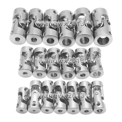 2/3/4/5/6/8/10mm Universal Joint Coupling Motor Shaft Coupler Connector Boat Car - Image 1 of 4