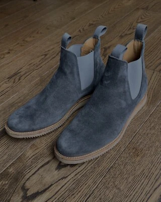 Viberg Chelsea сланец икры замши Vibran мини пульсации подошва мужчин Великобритании 8 - США 9  - Изображение 1 из 4