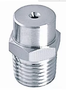 10pc New Stainless steel spray nozzle 1/4" bspt 3.2mm hole diameter - Picture 1 of 4