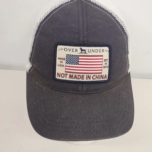 Not Made in China Cap USA Flagge Mütze Over Under blau Snapback verstellbar 2010 - Bild 1 von 6