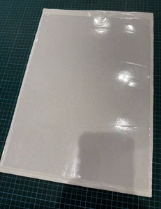 A3 Poster Holder Plastic Wallet self adhesive backed open on 1 side to insert A3 - Picture 1 of 1