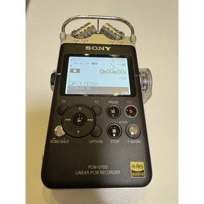 Sony PCM-D100 High Resolution Linear PCM Recorder From Japan - Image 1 of 4