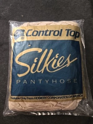 Top de control de pantimedias selladas para mujer Silkies 153 X-Queen BLANCO ROTO Foto 1 de 2