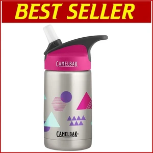Eddy 12 oz Stainless Steel Kids Bottle - Double Wall Insulation & Easy Carry - Picture 1 of 4