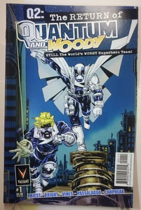 Q2: Die Rückkehr von Quantum und Woody #1; Valiant Comics; 2014; Sehr guter Erhaltungszustand + (VF-30060) - Bild 1 von 12
