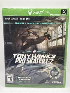 Tony Hawk’s Pro Skater 1+2 (Microsoft Xbox Series X, 2021) New Sealed - Picture 1 of 4
