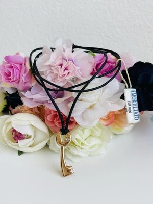 Collana Morellato Chiave Oro Rosa con Diamantino - Immagine 1 di 4