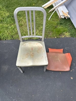 Vintage GoodForm Straight Back Aluminum Chair ✩✩ WILL SHIP! ✩✩ - Image 1 of 4