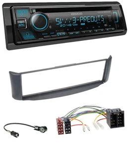 Kenwood Bluetooth USB CD MP3 DAB Autoradio für Smart ForTwo 450 grau ohne Metall - Bild 1 von 6