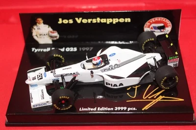 1/43 Tyrrell Ford 025 (1997) - #18 J. Verstappen - MINICHAMPS - Immagine 1 di 3