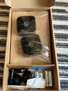 2 Blink Outdoor (3rd Gen) Add-On Home Security Cameras HD Video works w XT1 XT2 - Picture 1 of 6
