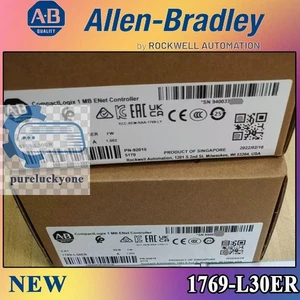 NEW FACTORY SEALED 1769-L30ER NEW PLC CompactLogix 1MB ENet Controller - Picture 1 of 5