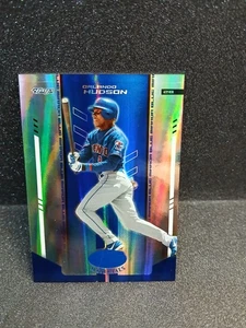 2004 Leaf Certified Materials Mirror Blue #147 ORLANDO HUDSON Blue Jays #32/50 - Picture 1 of 6