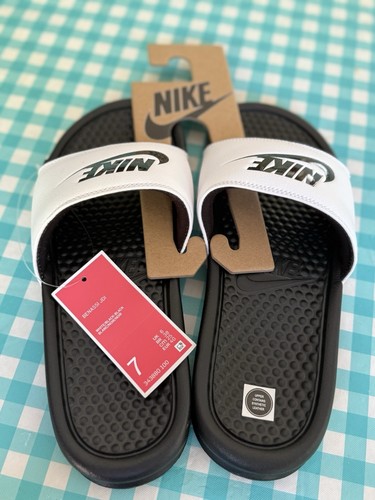 Nike 343880 100 Benassi Sandalo Uomo Multicolore Taglia 7 Uomo