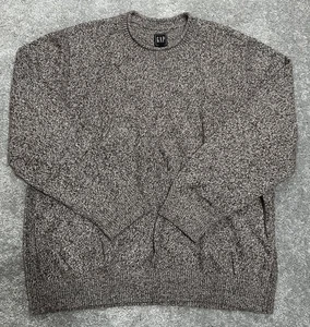 Vintage Gap Men’s Sweater 3XL Roll Neck Wool Blend Abstract Y2K - Picture 1 of 9