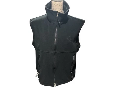 Pearl Izumi Technical Wear Black Fleece Zip Up Cycling Vest Small Medium - Image 1 of 4