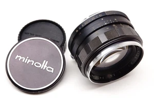 Minolta Auto Rokkor PF 58mm f1.4 Lens Early MC/MD Mount - Picture 1 of 9