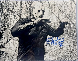 C.J. Graham signed Freitag 13th VI Jason 11x14 Foto ZOBIE LL67172 Autogramm - Bild 1 von 4