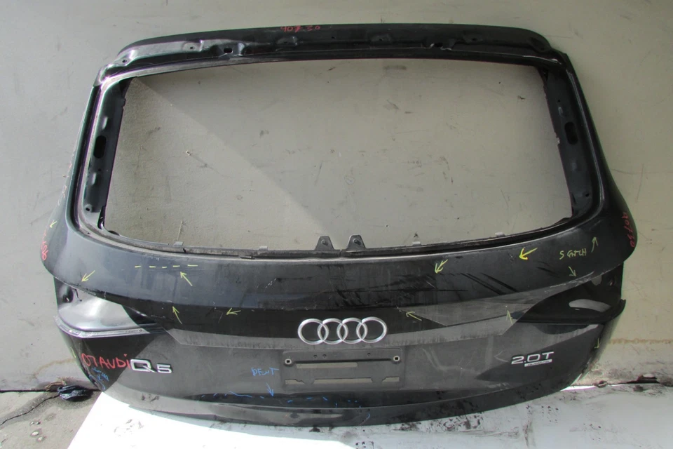 AUDI Q5 2.0T QUATTRO 2009-2017 PUERTA TRASERA PUERTA LEVADIZA PUERTA TRASERA NEGRO OEM Foto 1 de 4