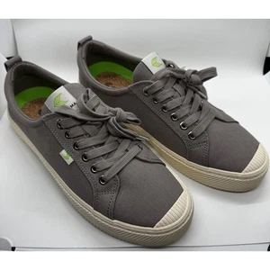 Baskets basses en toile gris mystique homme Cariuma OCA 9 patineur bio confort décontracté - Photo 1/8