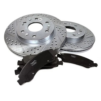Baer Brakes 55045-0732 Brake Disc and Pad Kits 2-Wheel Set Rear for Chevy XLR - Image 1 of 4