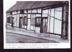 1956 -- MAISON A CLERMONT SUR SAULDRE AVANT DESTRUCTION ETS JAMAIN W851 - Picture 1 of 1