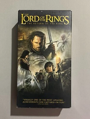 The Lord of the Rings: The Return of the King (VHS, 2003) - J. R. R. Tolkien - Image 1 of 4