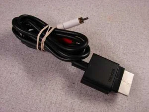 Cable AV estándar genuino RCA compuesto RCA audio y video para Microsoft Xbox 360 - Imagen 1 de 3