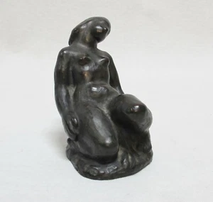 IRMA ROTHSTEIN (1906 Russland - 1971 New York) Liegender Akt Bronzeskulptur - Bild 1 von 5