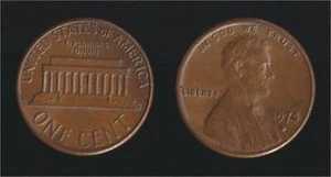 UNITED STATES 1 CENT 1974 D LINCOLN - Picture 1 of 1
