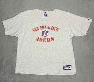 Vintage 90s San Francisco 49ers Pro Line Champion NFL Tshirt Mens 2XL Athletic - Picture 1 of 12